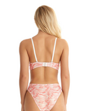 Plaid Underwire Push-Up Bra and Bikini Set