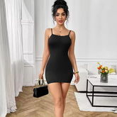 Figure-Hugging Seamless Slip Dress