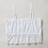 Women’s Breathable Lace Back Bra – Adjustable Shoulder Straps, Halter Design