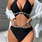 Seamless Low-Rise Bikini with Side Lace Panels