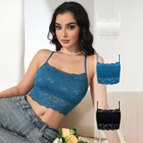 Versatile Lace Decorative Women’s Wire-Free Bra – Breathable Full-Cup Back Closure Strap Bra