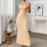 Sleeveless Racerback Style Bodycon Dress