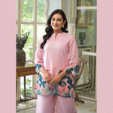 Softpink printed cotton co-ord set
