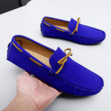 Faux Suede Leather Quality Driving Shoes Classic Slip on Comfortable Lightweight Moccasins Shoes
