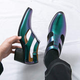 Buckle Strap Durable Sliver Gold Blue Color Hot Selling Summer Casual Flat Sandals Durable Men Walking Shoes