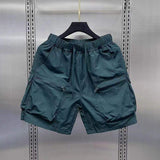 Summer Thin Outdoor Tooling Shorts Men's Loose Casual Hot Pants Unique Five-point Pants with Pockets