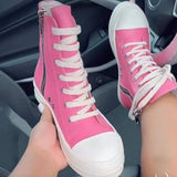 Botas-militares-us Newest Fashion Red Ladies Chunky Platform Sepatu Ankle Height Women Winter Boots