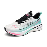 Big Plus Size US 13 14 EU 47 48 Premium Running Shoe with Breathable Mesh Upper and Gradient Design Featuring Carbon Fiber Sole