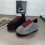 Sparkling Rhinestone Sneakers with Platform Sole Trendy Sporty Elegance Footwear for Women Evening Wear