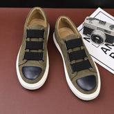 Latest Design Hot Selling Casual Walking Style Shoes Comfortable Durable Men's Flat Shoes