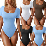 Exquisite Women's Bodysuit Design Hot Girl Sexy T-shirt for Fashion-Conscious Women