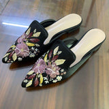 Women's Elegant Slip-on Pointed Toe Loafers - Comfortable Casual Flat Office Shoes