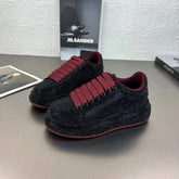 Sparkling Rhinestone Sneakers with Platform Sole Trendy Sporty Elegance Footwear for Women Evening Wear