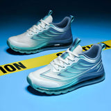 Breathable Men Running Shoes with Air Cushion Sole and Mesh Upper for Comfort Stability and Shock Absorption
