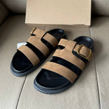 Femme Flat Cool Drag Latest Design Comfortable Durable Quality Causal Women Flat Sandals Female Round Toe Slippers