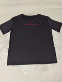 2XL 3XL 4XL Plus Size Design Slit V-neck Short-sleeved T-shirt Women's 2025 Summer New Loose Slimming Women's Top