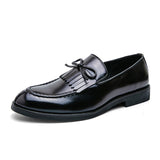 Hot Selling Fashion Slip on Dress Shoes Men Casual Wedding Prom Footwear Formal Shoes