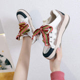 Colorful Lace New Chaussures De Sport Running Trainers Female Casual Shoes Low Top Women Sneakers