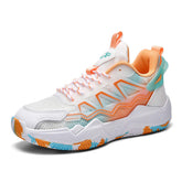 Professional Men Eagle Design Outdoor Sports Sneakers Dark Night Glowing Mesh Women Boys Basketball Shoes