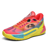 Professional Men Eagle Design Outdoor Sports Sneakers Dark Night Glowing Mesh Women Boys Basketball Shoes