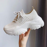 Chaussures Pour Femme Platform Trendy Casual Shoes Zapato De Correr Mujer Women's Fashion Sneakers