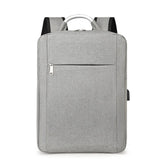 Bag Multiple Pockets Daily Use School Travel Men Women Business Backpack Laptop Bag With USB Charger Port - Zeprah