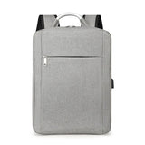 Bag Multiple Pockets Daily Use School Travel Men Women Business Backpack Laptop Bag With USB Charger Port - Zeprah