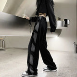 Baggy Hip - hop Straight - leg Long Pants Casual Trousers Fashionable Slacks - Zeprah