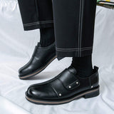 Round Toe Yellow Black Casual Dress Shoes Hard Wearing Daily Use Comfortable Men Casual Shoes
