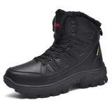 Professional Leather Sports Hiking Shoes for Men Waterproof US 13/14 EU 47/48 Winter Plush Warm Summer Autumn