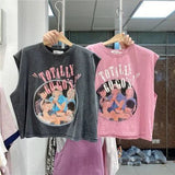 Bestselling Sleeveless Tops Printed Basic Women's Clothing Casual Going Out Tops - Zeprah