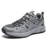 Professional Men Blank Mesh Leather Breathable Sports Hiking Shoes Anti-slip Safety Outdoor Boots