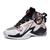 Professional Rebound Soft Men Outdoor Sports Sneakers Air Cushion Breathable Mesh Women Basketball Shoes