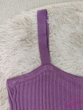 Ice Silk Cami Dress Square Collar Sweater Dresses Spaghetti Strap Dress