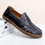Latest Design Moccasins Walking Casual Loafers Comfortable Cook Original Genuine Leather Shoes for Men