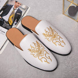 Lightweight Comfortable Good Looking Fashion Half Shoes Classic Hard Wearing Cool Pattern Men Casual Slippers