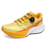Lace Free Dial Closure System Knitted Upper Durable Rubber Outsole Responsive Cushioning Trail Running Shoes for All Terrain