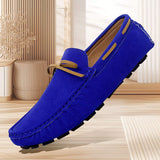 Faux Suede Leather Quality Driving Shoes Classic Slip on Comfortable Lightweight Moccasins Shoes