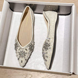 Elegant Women's Pointed Toe Dress Loafers - Low Heel Fashion Pumps in Bulk