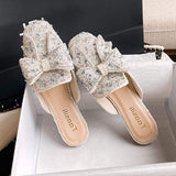 Elegant Designer Flats: Comfortable Bow Toe Women's and Ladies' Shoes