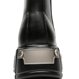 Handsome Design Mechanical Aesthetics Good Quality Fashion Durable Lace up High Heel Ankle Boots for Men