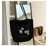 Canvas Bag Reusable Environmental Protection Shopping Bag Women's Tote Bags - Zeprah