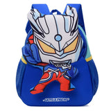 Cartoon Cross - Border Children's Bag Fashionable Lightweight Burden - Reducing for Boys Girls Polyester Zipper Backpack - Zeprah