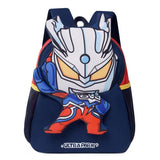 Cartoon Cross - Border Children's Bag Fashionable Lightweight Burden - Reducing for Boys Girls Polyester Zipper Backpack - Zeprah