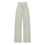 Casual Comfortable Trousers Wide Leg Ladies Work Suit Pants - Zeprah