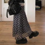 Casual Style Women's Knee - Length Chiffon Ruched Skirt Lightweight Breathable Knit Loose Fit Lengthening Design - Zeprah