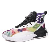 Professional Men Outdoor Sport Sneakers Breathable Blank Mesh High Top Women Basketball Shoes