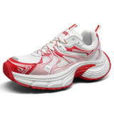 Lightweight Breathable Sports Running Shoes with Shock-Absorbing Midsole for Long-Distance Training