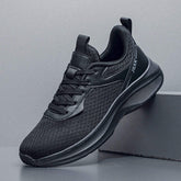 Mens Casual Walking Mesh Athletic Trainers Cushioned Responsive Midsole Flexible Running Shoes