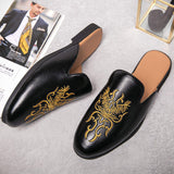 Lightweight Comfortable Good Looking Fashion Half Shoes Classic Hard Wearing Cool Pattern Men Casual Slippers